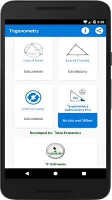 Trigonometry android App screenshot 4